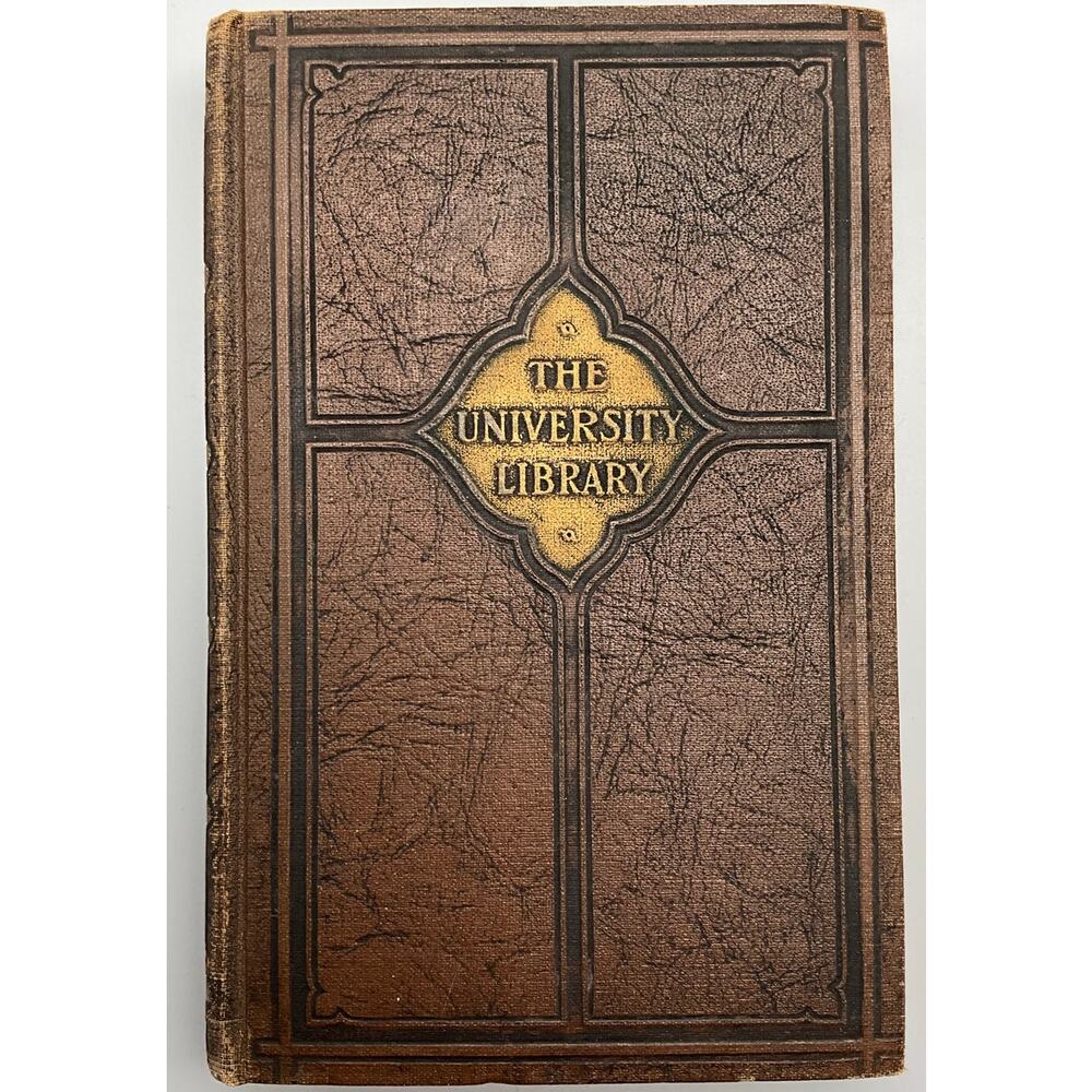 The University Library Hardback Vol. XXIV Copyright 1926 John Huston Finley LLD